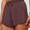 Accelerate 3" High-Rise Running Short - Cocoa Powder