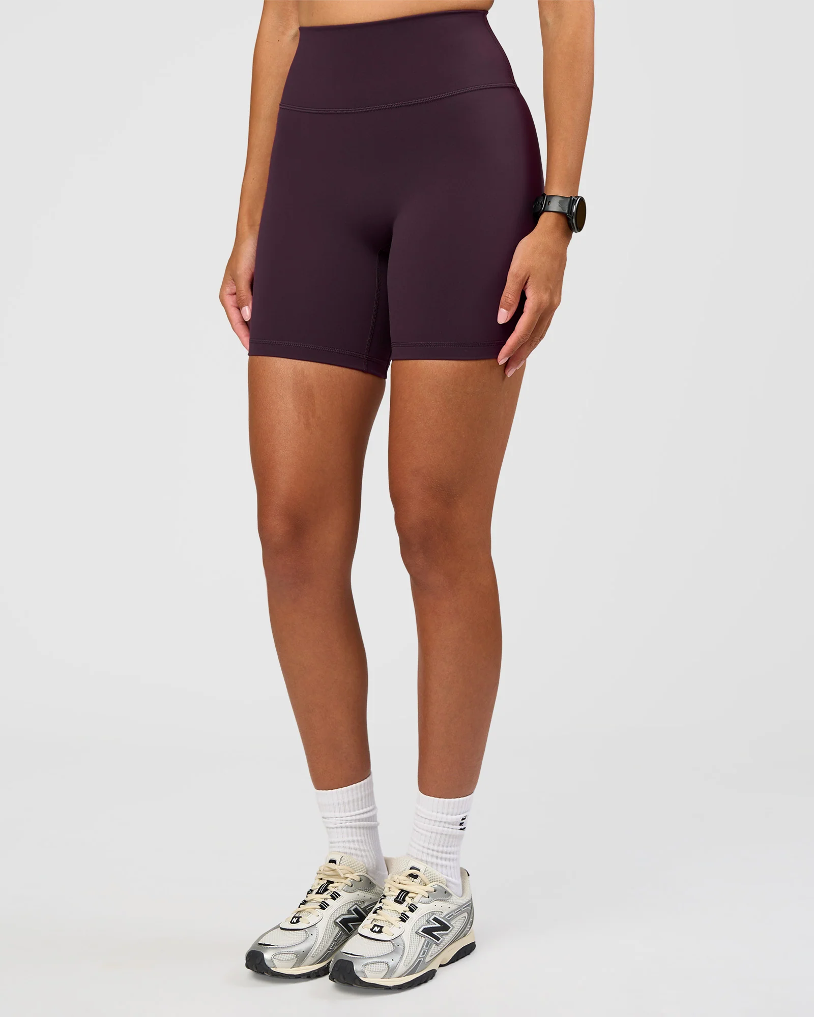 Fusion Ultra High-Rise 6" Short - Midnight Plum
