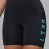 Rep Ultra High-Rise 6" Short Pockets - Black-Blue Atoll