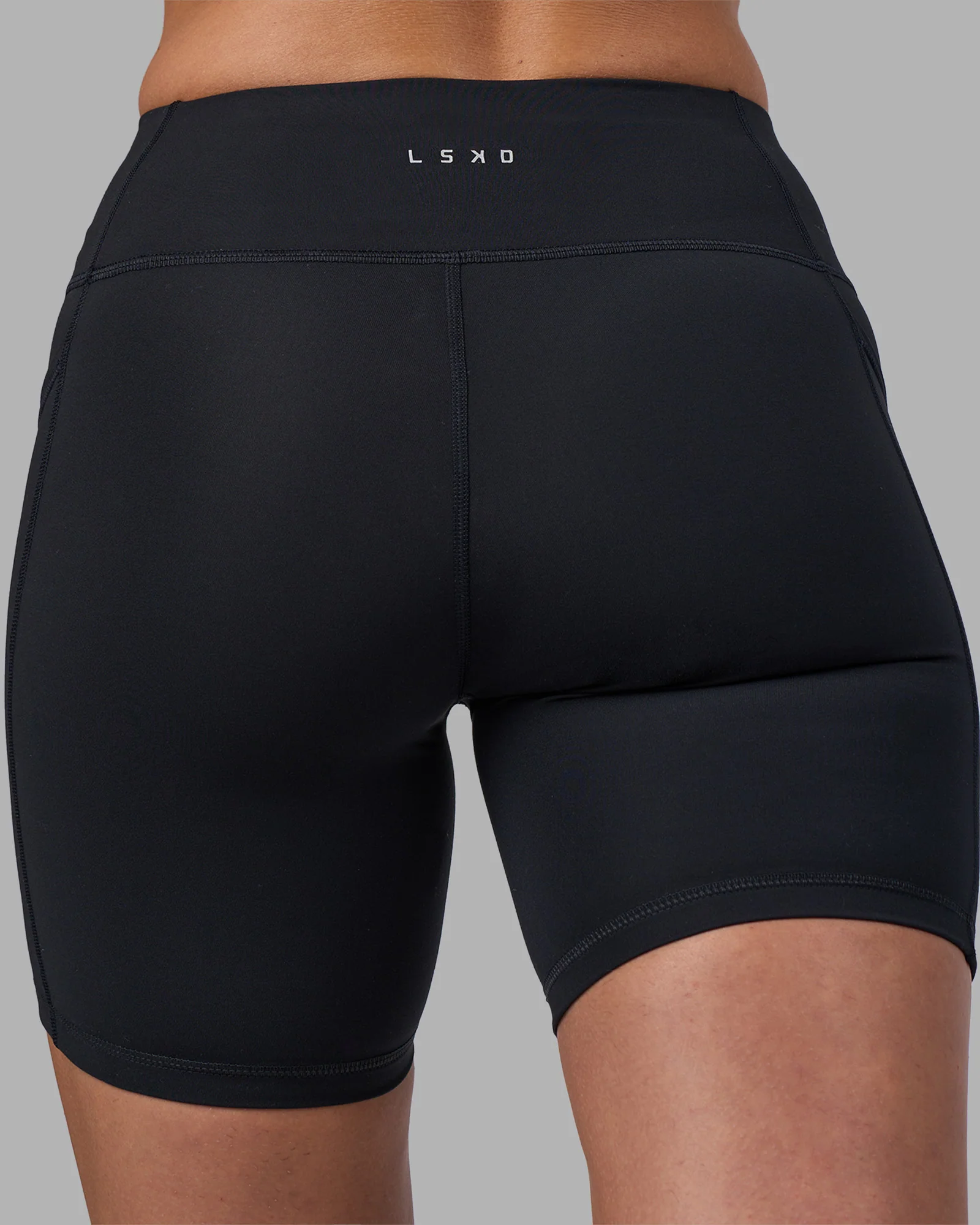 Rep Ultra High-Rise 6" Short Pockets - Black-Blue Atoll
