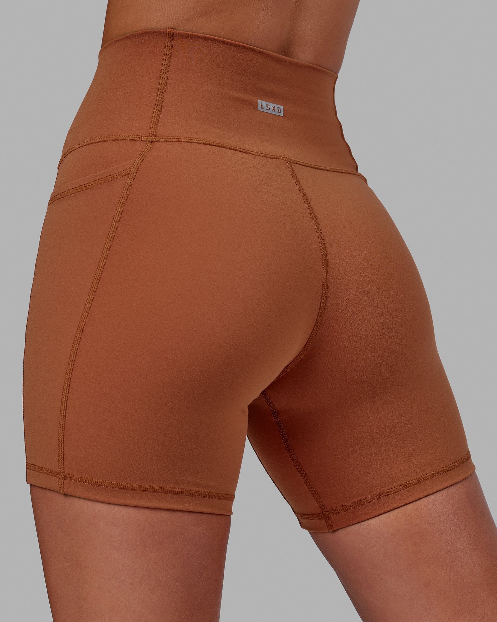 10630-fusion-ultra-high-rise-6-short-pockets-hazel-6.jpg Fusion Ultra High-Rise 6" Short Pockets - Hazel