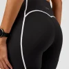 Power Ultra High-Rise 6" Short Pockets - Black