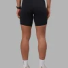 Rep Ultra High-Rise 6" Short Pockets - Black-Candy Pink