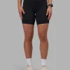 Rep Ultra High-Rise 6" Short Pockets - Black-Candy Pink