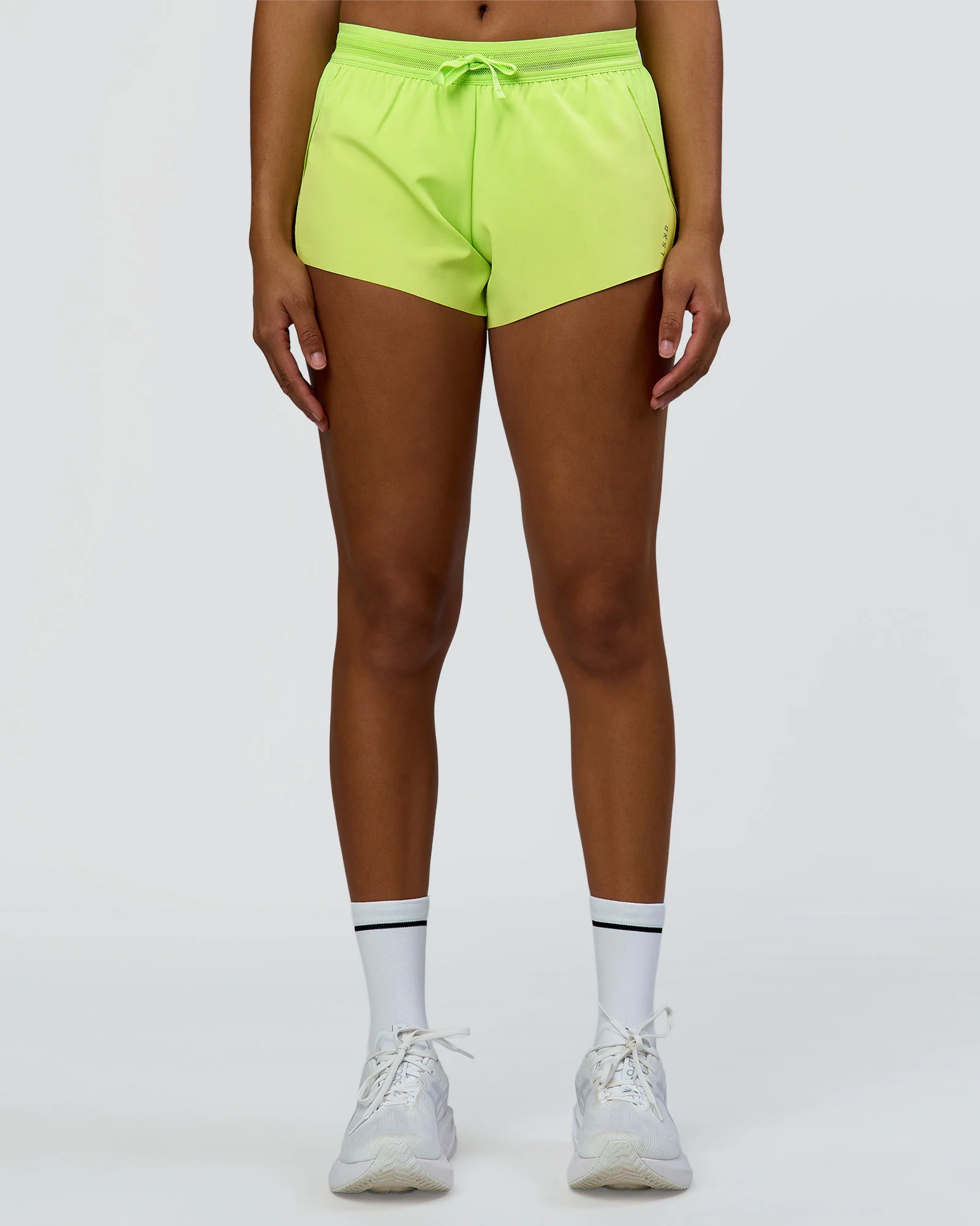 1066-accelerate-3-mid-rise-running-short-hyper-green-7.webp Accelerate 3" Mid-Rise Running Short - Hyper Green