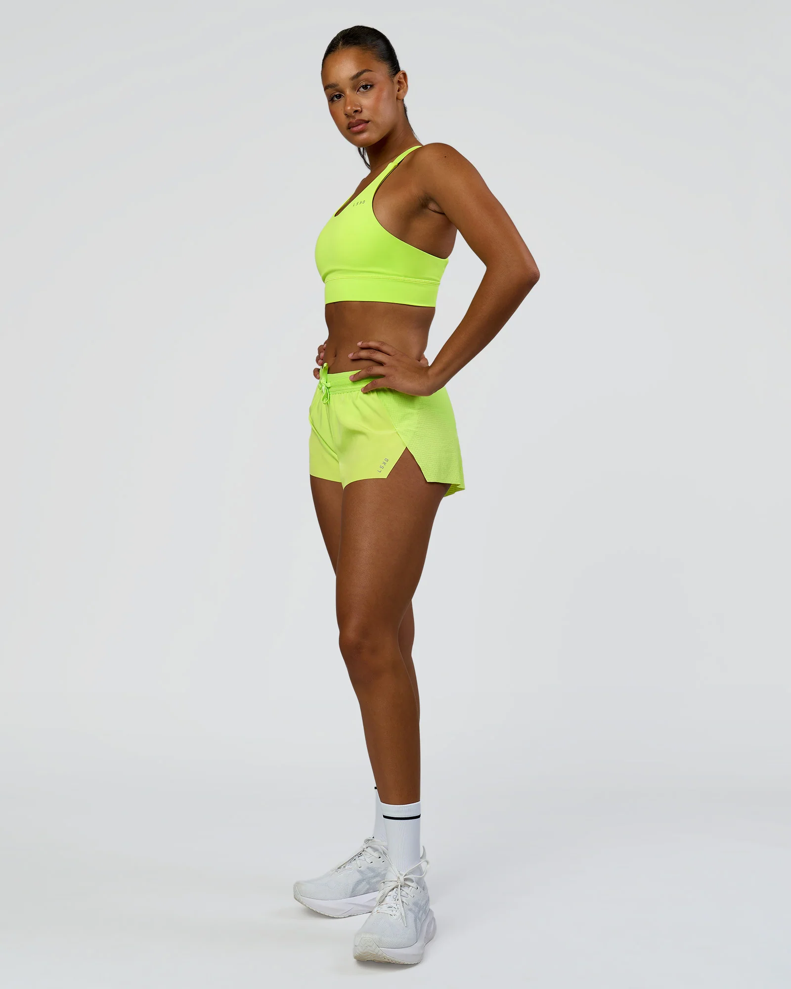 1066-accelerate-3-mid-rise-running-short-hyper-green-8.webp Accelerate 3" Mid-Rise Running Short - Hyper Green