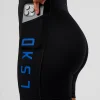 Rep Ultra High-Rise 6" Short Pockets - Black-Electric Indigo