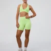 Fusion Ultra High-Rise 6" Short Pockets - Solar Lime