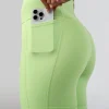 Fusion Ultra High-Rise 6" Short Pockets - Solar Lime