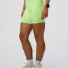 Fusion Ultra High-Rise 6" Short Pockets - Solar Lime