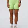 Fusion Ultra High-Rise 6" Short Pockets - Solar Lime