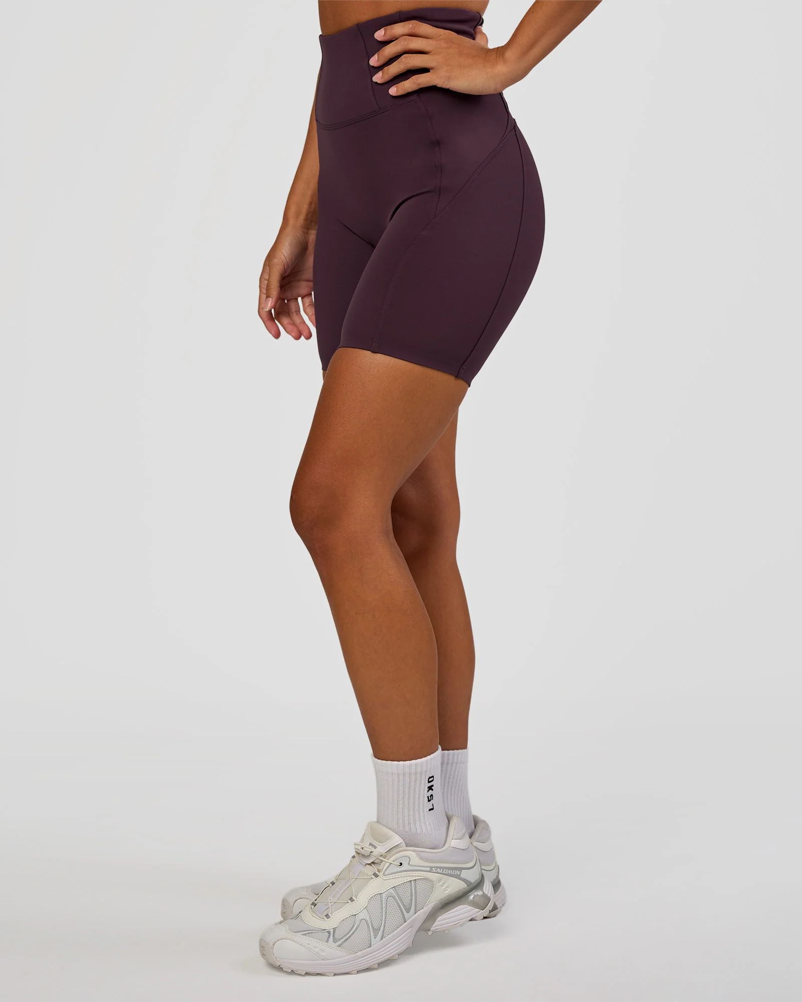 Progression Ultra High-Rise 6" Short - Midnight Plum