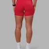 Fusion Ultra High-Rise 6" Short Pockets - Scarlet