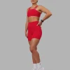 Fusion Ultra High-Rise 6" Short - Scarlet