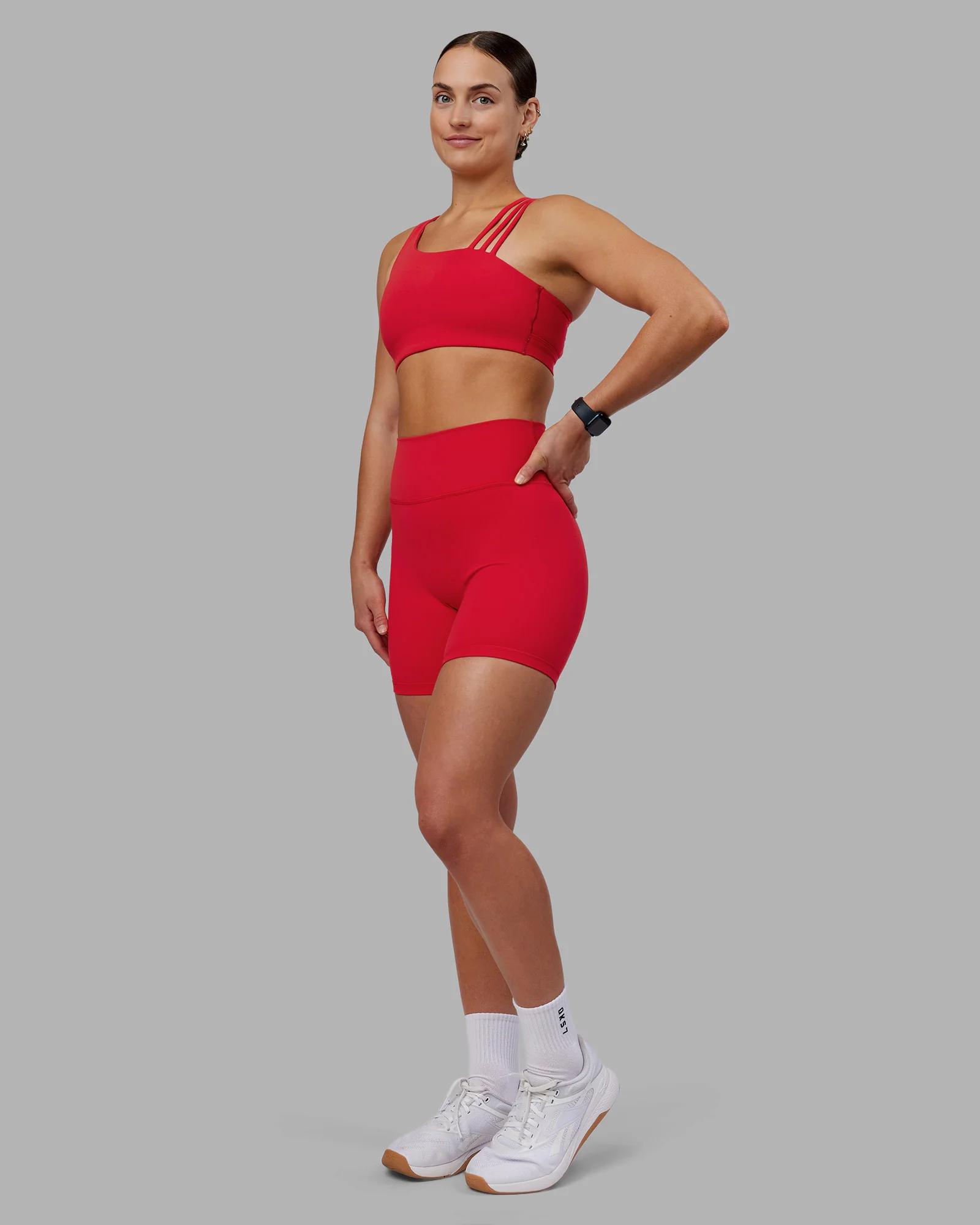 Fusion Ultra High-Rise 6" Short - Scarlet