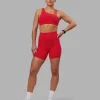 Fusion Ultra High-Rise 6" Short - Scarlet