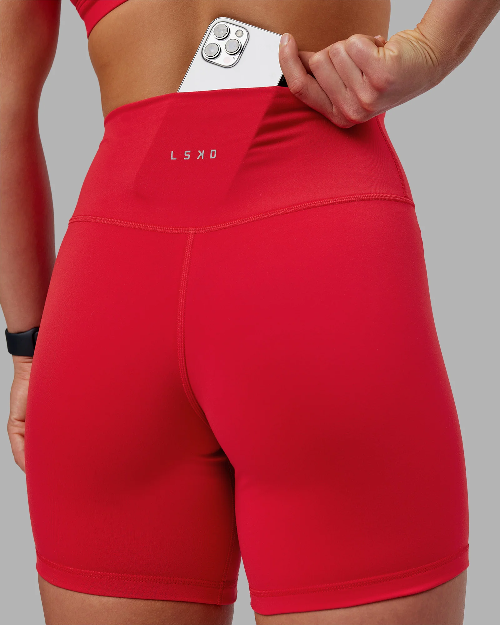 Fusion Ultra High-Rise 6" Short - Scarlet
