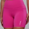 Flux Ultra High-Rise 6" Short Pockets - Fuchsia Pink