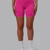 Flux Ultra High-Rise 6" Short Pockets - Fuchsia Pink