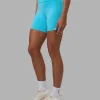 Fusion Ultra High-Rise 6" Short - Blue Atoll