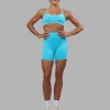 Fusion Ultra High-Rise 6" Short - Blue Atoll