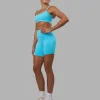 Fusion Ultra High-Rise 6" Short - Blue Atoll