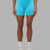 Fusion Ultra High-Rise 6" Short - Blue Atoll