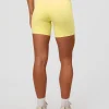 Fusion V-Contour Ultra High-Rise 6" Short Pockets - Yellow Fizz