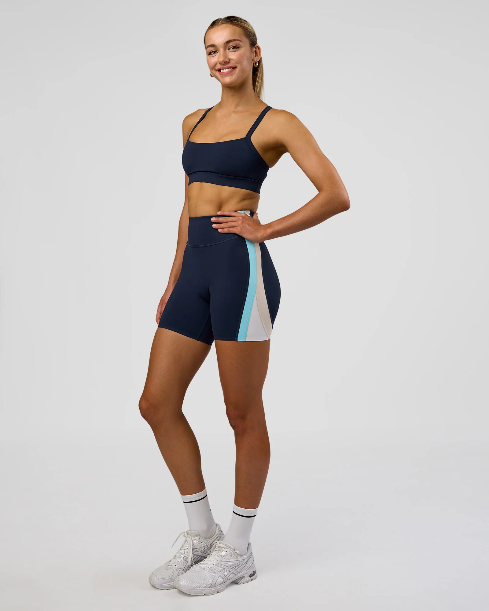Revitalise Ultra High-Rise 6" Short - Future Navy-Multi