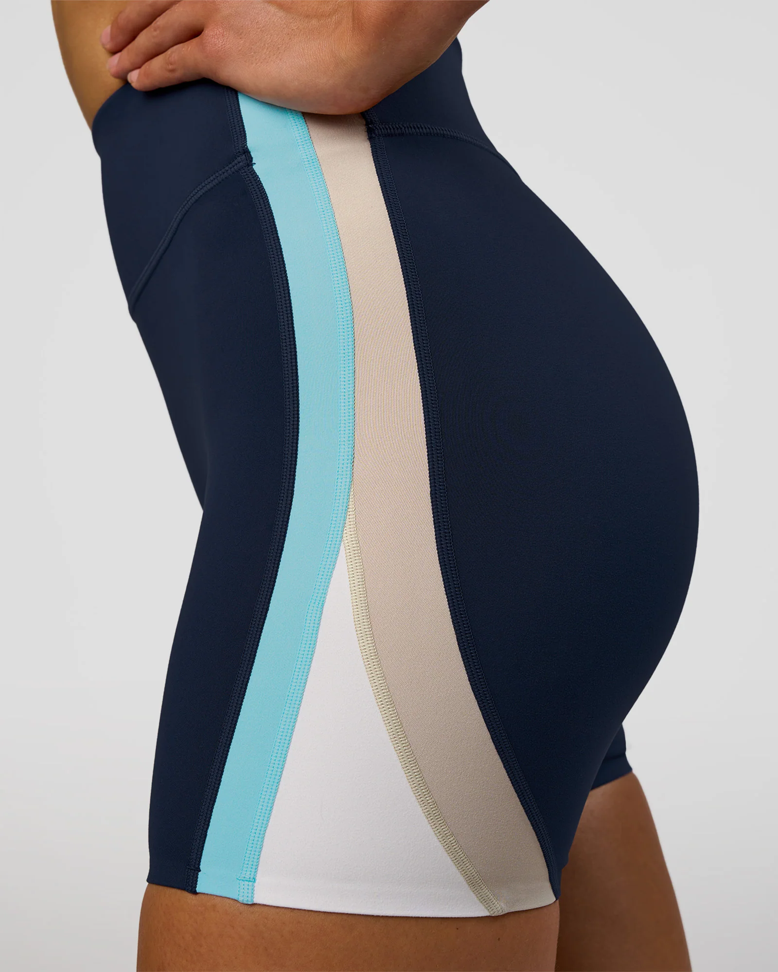 Revitalise Ultra High-Rise 6" Short - Future Navy-Multi