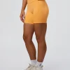 Fusion Ultra High-Rise 6" Short Pockets - Warm Apricot