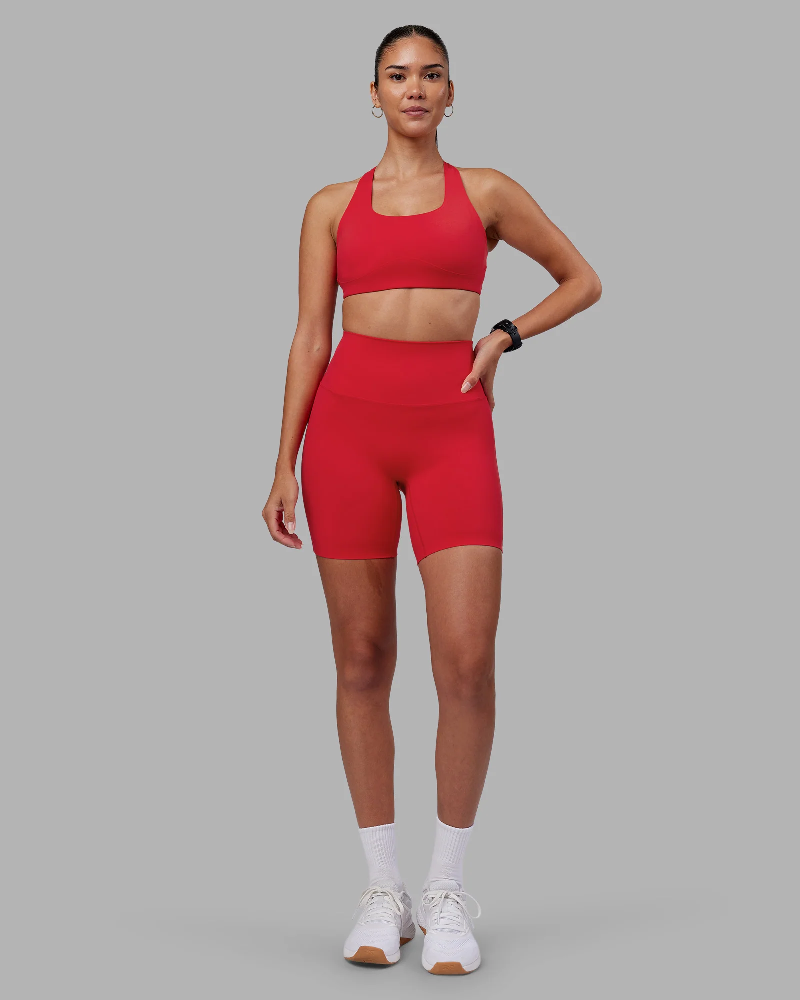 Elixir Ultra High-Rise 6" Short - Scarlet
