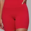 Elixir Ultra High-Rise 6" Short - Scarlet