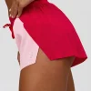 Accelerate 3" Mid-Rise Running Short - Scarlet-Marshmallow
