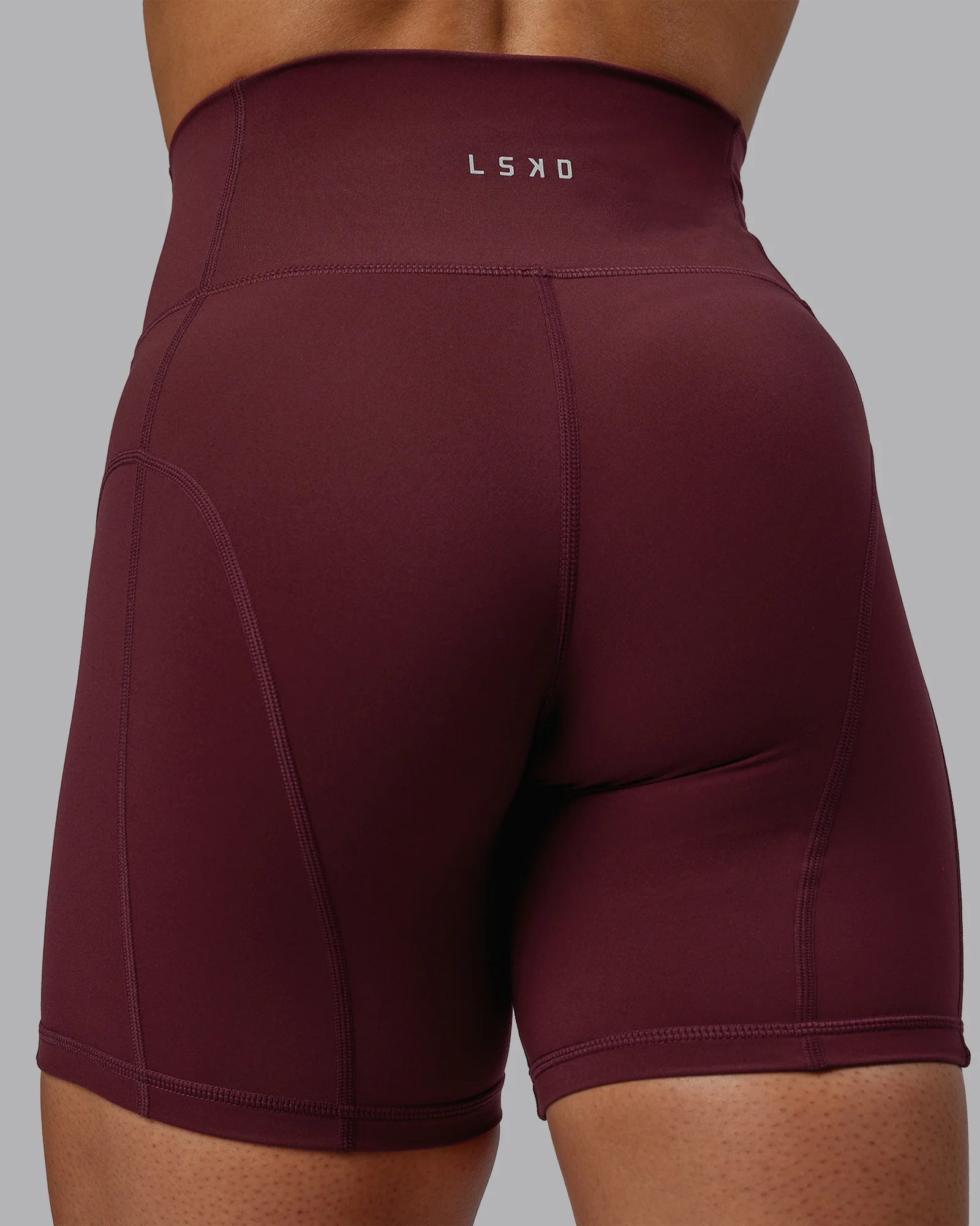 10982-bend-ultra-high-rise-6-short-dark-cherry-8.webp Bend Ultra High-Rise 6" Short - Dark Cherry