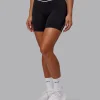 Contrast Ultra High-Rise 6" Short - Black-White