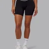 Contrast Ultra High-Rise 6" Short - Black-White