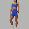 Fusion High-Rise 6" Short Pockets - Power Cobalt