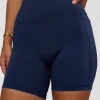 Fusion V-Contour Ultra High-Rise 6" Short Pockets - Future Navy