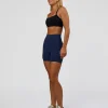 Fusion V-Contour Ultra High-Rise 6" Short Pockets - Future Navy