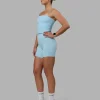 Blaze Ultra High-Rise 6" Short - Crystal Blue