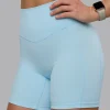 Blaze Ultra High-Rise 6" Short - Crystal Blue