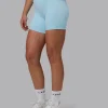 Blaze Ultra High-Rise 6" Short - Crystal Blue