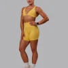 Fusion Ultra High-Rise 6" Short - Banana Cream