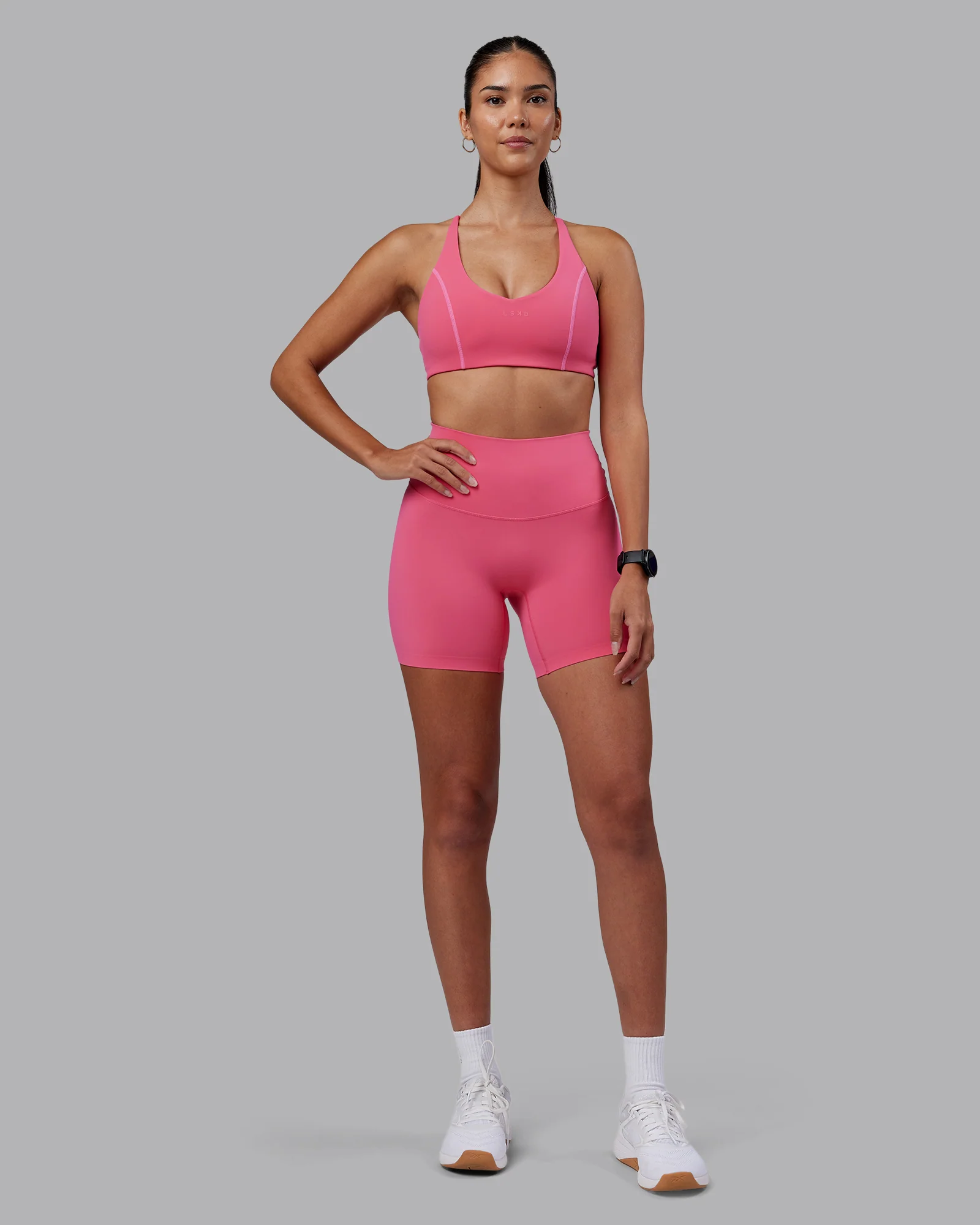 11194-elixir-high-rise-6-short-hot-pink-3.webp Elixir High-Rise 6" Short - Hot Pink