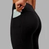Rep Ultra High-Rise 7/8 Legging Pockets - Black-White