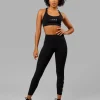 Rep Ultra High-Rise 7/8 Legging Pockets - Black-White