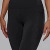 Rep Ultra High-Rise 7/8 Legging Pockets - Pirate Black-White