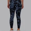 Fusion Ultra High-Rise 7/8 Legging Pockets - Tie Dye-Midnight