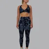 Fusion Ultra High-Rise 7/8 Legging Pockets - Tie Dye-Midnight
